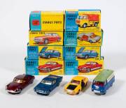 CORGI: Late 1960s to Early 1970s Group of Model Vehicles Including &lsquo;Le Dandy&rsquo; Coupe Henri Chapron Body on Citroen D.S. Chassis (259) &ndash; Metallic Blue with White Roof and Boot; And, Ford Mustang Fastback 2+2 (320) &ndash; Blue with Plastic Dog Figure in Rear Wind