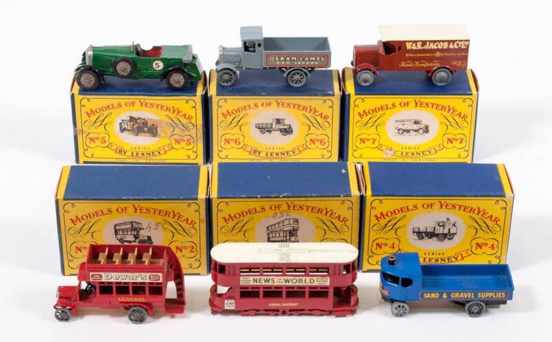 MATCHBOX: Group of 1950s A Type 'Models of Yesteryear' Including 