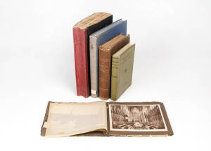 Remains of collection: Books, ephemera & scrap album