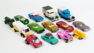 MATCHBOX: Group of Miscellaneous Group of Model Cars Including Volkswagen (34); And, Aston Martin (53); And, Lamborghini Miura (33). Mixed condition all unboxed. (85 items approx.)