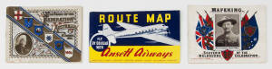 Group of vintage & antique booklets, magazines, ephemera etc. Noted &nbsp;"Souvenir of the Federation of Australia"; "Mafeking, Souvenir of the Melbourne Celebration"; Ansett Airways route map.