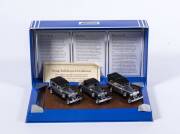 LLEDO: Group of model cars including Days Gone Van (6) &ndash; Charrington; and, Model T Ford Tanker (2) &ndash; Castrol Oil; and, London Transport Bus (15). All mint with some in original cardboard windowed boxes. (27 items boxed/17 unboxed) - 2