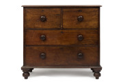 An Australian chest of four drawers, cedar, N.S.W. origin, circa 1865