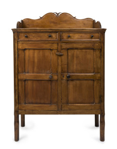 A meatsafe, stained pine with zinc sides, Barossa Valley, 19th century