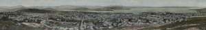 POSTCARD: "Hobart from Knocklofty, Tasmania" Panoramic view, circa 1914