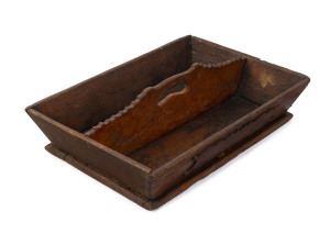 A cutlery box, cedar and pine, Barossa Valley, South Australia, 19th century