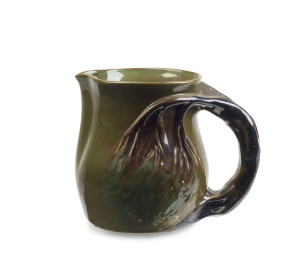 MERRIC BOYD Cruffel jug with windswept branch and handle