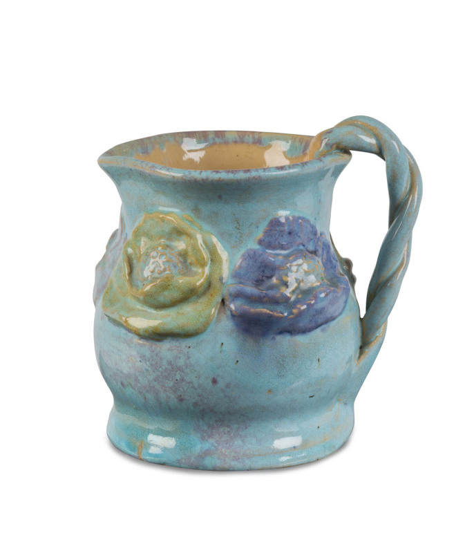 UNA DEERBON Floral pottery jug