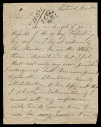 GET OUT OF MY LIFE!: June 1856 mss letter to the Comptroller General's Office from the obviously disgruntled husband of a female convict. - 2