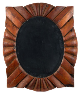 A wall mirror, Baltic pine, Barossa Valley, South Australia, 19th century