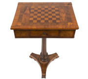 A Tasmanian Colonial occasional table, huon pine, musk, blackwood, cedar, beefwood, casuarina and myrtle, circa 1845 - 2