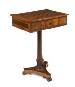 A Tasmanian Colonial occasional table, huon pine, musk, blackwood, cedar, beefwood, casuarina and myrtle, circa 1845 - 3