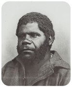 Important collection of glass plate lantern slides with accompanying hand written book of various slide programs. Collection features rare photographs of TASMANIAN ABORIGINES - 3