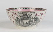 A Sunderland lustre bowl "Ship Caroline, The Shipwrights Arms, James Leech", Staffordshire, circa 1930 - 2