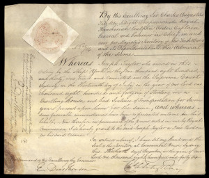 A FREE PARDON FOR JOSEPH TAYLOR: December 1846