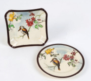 Two Royal Doulton Kookaburra patterned dishes, circa 1930