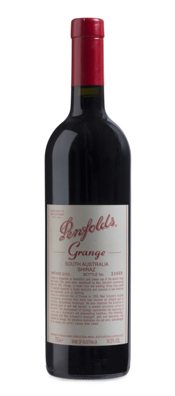  (1) 2002 Penfolds Grange South Australian Shiraz