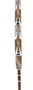 A decorated spear, wood and natural earth pigments, Arnhem Land, Northern Territory, 20th century - 3