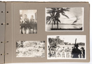 WW2 Period photo album, possibly Papua New Guinea, showing scenes of pearl diving, natives and military  - 2