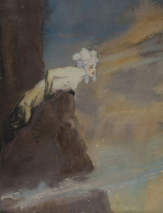 NORMAN LINDSAY (1879-1969) Pantera watercolour on paper signed lower left "Norman Lindsay"