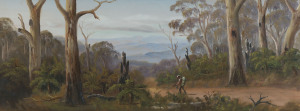 ARTIST UNKNOWN (Australian School) Pair of Tasmanian scenes (circa 1910) oil on board signed (illegible)