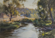 ERNEST BUCKMASTER (1897-1968) (Shaded Stream) watercolour on paper signed lower right "E. Buckmaster"