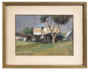 K. SANDFORD (Australia) Old House Heidleberg watercolour and gouache signed lower left "K. Sandford" - 2