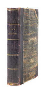 Gerstaëcker, Friedrich Wilhelm Christian [1816-1872] The Two Convicts (in German, Die beiden Sträflinge, 1856) [London; G. Routledge & Co., 1857] 1st edition in English; 393pp in original half-calf binding with marbled boards; title in gilt to spine. 