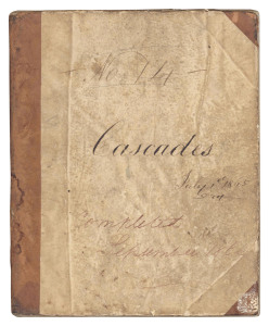 CASCADES No.14 Convict Work Gang Record Book: July 1865 to September 1866