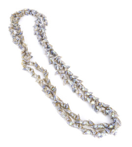 A mariner shell bead necklace, Tasmanian origin