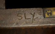 A miniature chest of drawers with half bobbin columns, Australian cedar, 19th century ​Note: Restoration work done in the 20th century revealed the mark for J. SLY the famed Sydney cabinet maker, this piece would appear to be the work of an apprentice of - 2