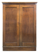 An Australian Government Water Board stationary cabinet, blackwood, circa 1910 interior fitted with 32 pigeon hole compartments, perfect for wine storage inventory stamp "G.W.B. 1059" - 2