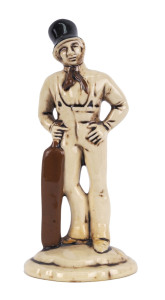 Dunhill: Victorian Era Sports Series Cricket figure – made for Dunhill “For Men” Fragrances stamped on the base. #1564 scratched into base.