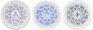 'Century of Centuries' Plates collection, limited editions made by Coalport, comprising G. Boycott; Leslie E.G. Ames; Dennis Amiss; Graham Gooch; Frank. E. Woolley & W.R. Hammond. (6 items).