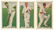 TRADE CARDS: A.W. ALLEN LTD. 1938 "Cricketers" (coloured) complete set [36], F/EF. Cat.£432.