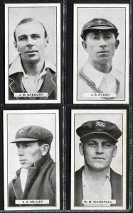 CIGARETTE CARDS: 1925 B. MORRIS & SONS LTD. "Australian Cricketers" complete set [25], EF.