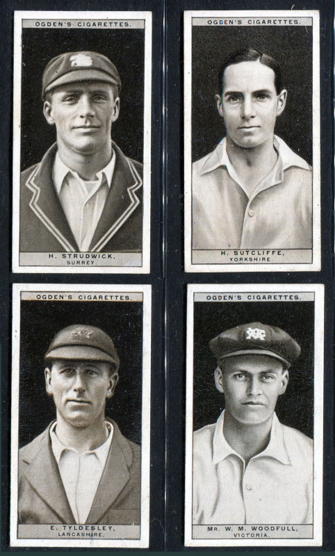 CIGARETTE CARDS: 1926 Ogden's "Cricket 1926" complete set [50], VF/EF. Cat.£140.