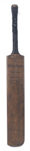 1932-33 Australia v. England - The "Bodyline" Series. Full-size Gradidge "Alan Kippax" signature "AUSTRALIAN XI" cricket bat signed