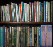 A CRICKET LIBRARY: A large quantity of books, mainly about Australian cricket and cricketers but also strong in English content. Mixed condition and with a degree of duplication, but includes many useful books in hard cover and with dust jackets. Inspecti - 3