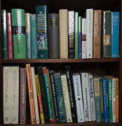 A CRICKET LIBRARY: A large quantity of books, mainly about Australian cricket and cricketers but also strong in English content. Mixed condition and with a degree of duplication, but includes many useful books in hard cover and with dust jackets. Inspecti - 4
