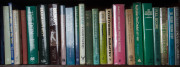 A CRICKET LIBRARY: A large quantity of books, mainly about Australian cricket and cricketers but also strong in English content. Mixed condition and with a degree of duplication, but includes many useful books in hard cover and with dust jackets. Inspecti - 5