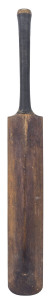 AN ARCHIE JACKSON MATCH-USED BAT: A full-sized Stuart Surridge "Archie Jackson" branded bat, actually signed on the reverse by Jackson with "AUSTN XI" beneath his signature.