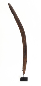 An incised boomerang club, Lake Eyre region, circa 1900