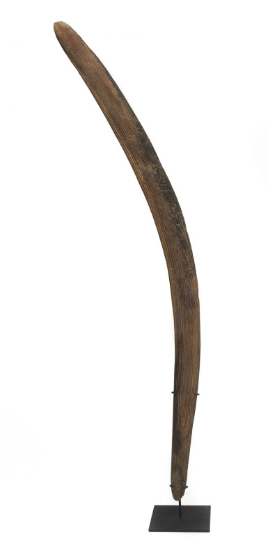 A large incised boomerang club, Flinders Ranges or Broken Hill region, 19th century