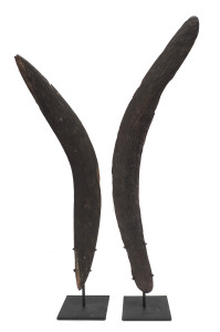Two boomerangs, Western Australia, 19th century