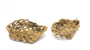 Two woven baskets, Millingimbi region, Northern Territory, early 20th century