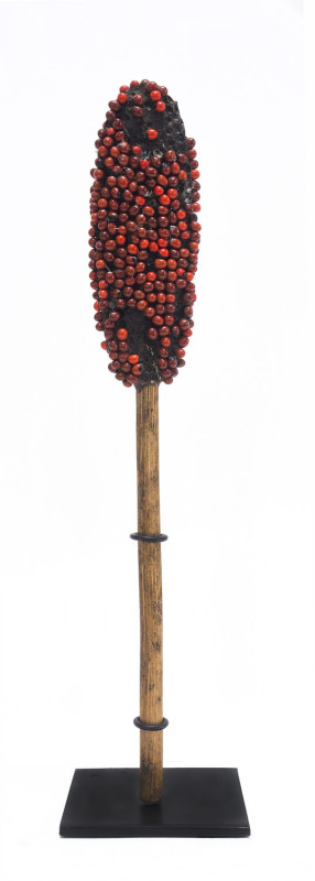 An abrus seed ceremonial object, Millingimbi region, Northern Territory, early 20th century