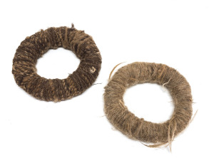 Two coolamon rings, Central Australia, early-mid 20th century