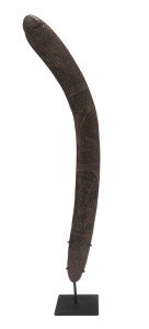 A superb transitional boomerang, Central Australia, circa 1900