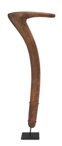 A hooked boomerang, Central Desert, early 20th century